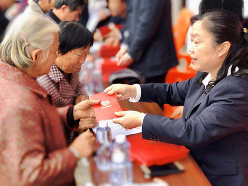 New Year’s Greetings in Baiyang Village